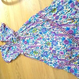 R vivimos floral bird dress